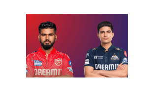 Shreyas Iyer and Shubman Gill in their IPL team jersey.