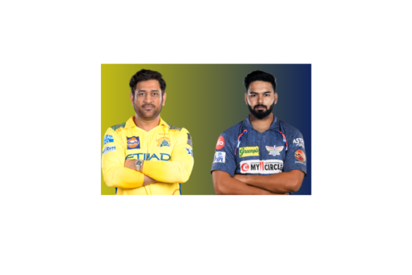 CSK vs LSG: MS Dhoni and Rishabh Pant in their IPL team jersey.