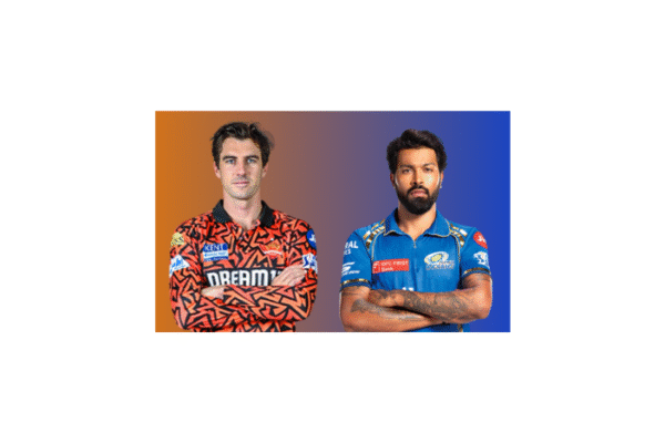 SRH vs MI: Pat Cummins and Hardik Pandya in their IPL team jersey.