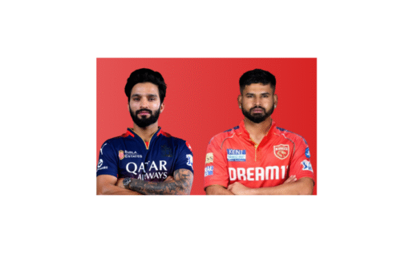 RCB vs PBKS: Rajat Patidar and Shreyas Iyer in their IPL team jersey.