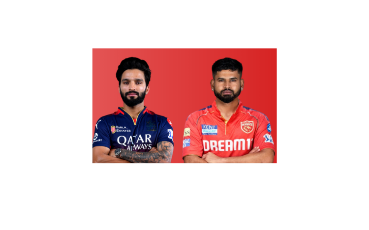 RCB vs PBKS: Rajat Patidar and Shreyas Iyer in their IPL team jersey.