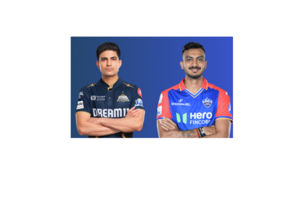 GT vs DC: Shubman Gill and Axar Patel in their IPL team jersey.