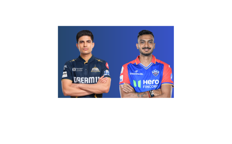 GT vs DC: Shubman Gill and Axar Patel in their IPL team jersey.