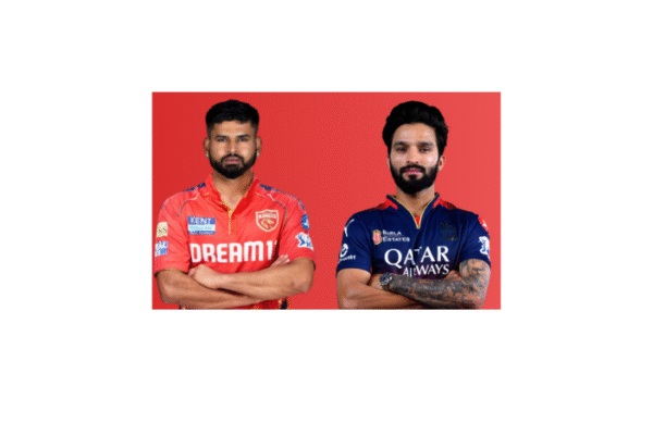PBKS vs RCB: Shreyas Iyer and Rajat Patidar in their IPL team jersey.