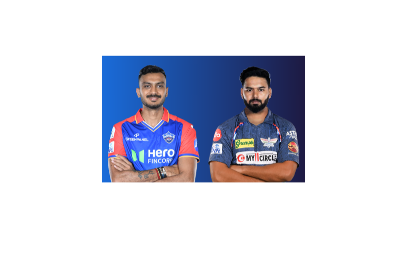 DC vs LSG: Axar Patel and Rishabh Pant in their IPL team jersey.