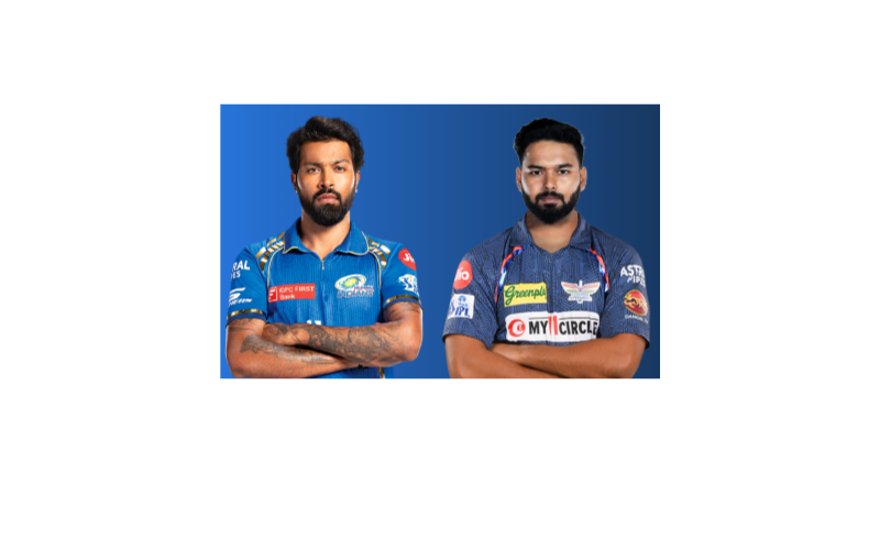 MI vs LSG: Hardik Pandya and Rishabh Pant in their IPL team jersey.