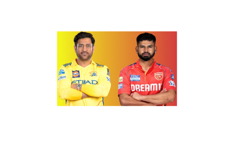 CSK vs PBKS: MS Dhoni and Shreyas Iyer in their IPL team jersey.