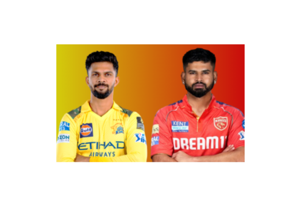 CSK vs PBKS: Ruturaj Gaikwad and Shreyas Iyer in their IPL team jersey.