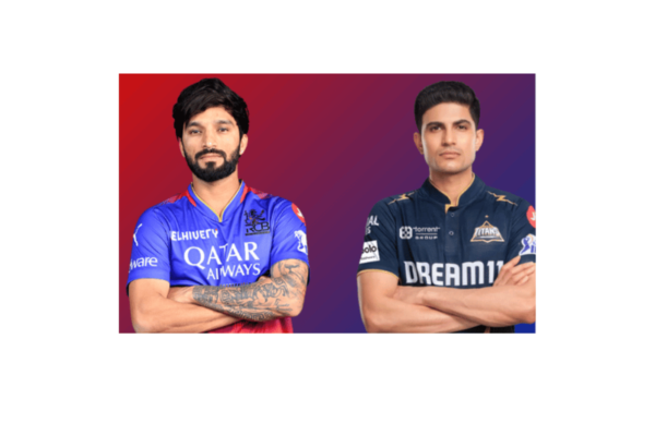 RCB vs GT: Kohli will face Gill today RCB vs GT: Rajat Patidar and Shubman Gill in their IPL team jersey.