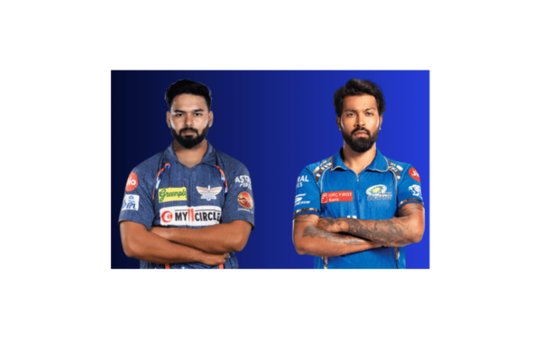 LSG vs MI: Rishabh Pant and Hardik Pandya in their IPL team jersey.
