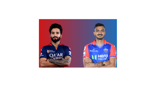 RCB vs DC: Rajat Patidar and Axar Patel in their IPL team jersey.