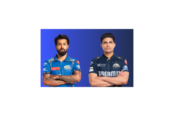 MI vs GT: Hardik Pandya and Shubman Gill in their IPL team jersey.