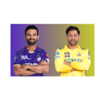KKR vs CSK: Ajinkya Rahane and MS Dhoni in their IPL team jersey.