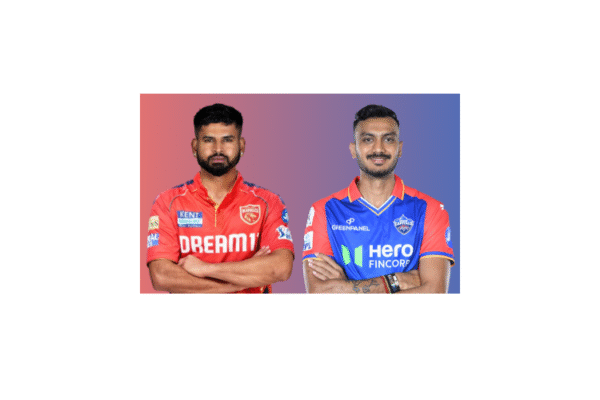 PBKS vs DC: Shreyas Iyer and Axar Patel in their IPL team jersey.